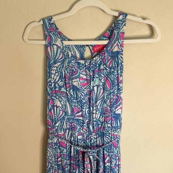 Lily Pulitzer x Target Floral Maxi Dress Size 14/16 - Picture 4 of 8